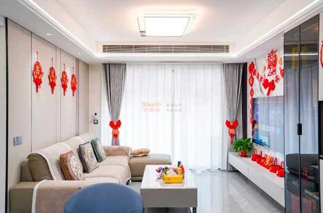93㎡三居現(xiàn)代風(fēng)，通透明亮的實(shí)用型雅居